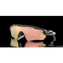 Oakley Radar EV Path Heritage Colors Collection sunglasses with Prizm Rose Gold Lenses and Carbon Frame
