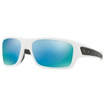 Oakley Turbine XS (Youth Fit) PRIZM Deep Water sunglasses Polished White frame / Prizm Deep Water Polarized lens
