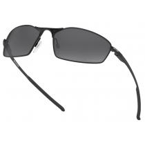 Oakley WHISKER sunglasses Satin Black frame / Prizm Black Polarized lens