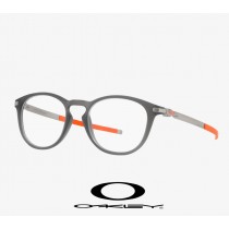 Oakleys Pitchman R eyewear with Satin Grey Smoke Frame