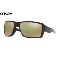 Oakley Double Edge sunglasses Polished Black frame / Prizm Shallow Water Polarized lens