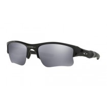 Oakley Flak Jacket XLJ sunglasses Jet Black frame / Black Iridium lens