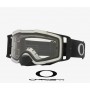 Oakley Front Line MX Goggles with Clear Lenses and Tuff Blocks Black Gunmetal Strap