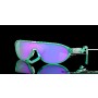 Oakley CMDN sunglasses with Prizm Violet Lenses and Translucent Celeste Frame