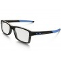 Oakley Chamfer(TruBridge) eyewear Polished Black Ink frame / clear lens