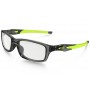 Oakley Crosslink eyewear Polished Grey Smoke frame / Demo lens(Asia Fit)