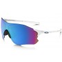 Oakley EVZero Path sunglasses polished white frame / Prizm Snow Sapphire Iridium lens