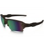 Oakley Flak 2.0 XL PRIZM sunglasses Matte Root Beer frame / Prizm Shallow Water Polarized lens