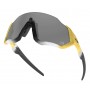 Oakley Flight Jacket Tour De France Collection sunglasses Trifecta Fade frame / Prizm Black lens
