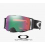 Oakley Front Line MX Goggles with Prizm Mx Jade Iridium Lenses and Matte Black Speed Strap