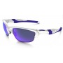 Oakley Half Jacket 2.0 sunglasses pearl frame / violet iridium lens
