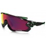 Oakley Jawbreaker PRIZM Road Cavendish Edition sunglasses polished black frame / Prizm Road lens