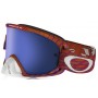 Oakley O2 MX Goggle Bright Orange frame / ice iridium lens