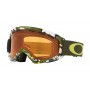 Oakley O Frame 2.0 XS Snow Goggle Silver Shady Trees Army Green frame / Persimmon lens