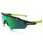 Oakley Radar EV Path Polarized sunglasses Black Ink frame / Jade Iridium Polarized lens