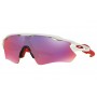 Oakley Radar EV Path PRIZM Road sunglasses Polished White frame / Prizm Road lens