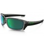 Oakley Straightlink sunglasses Gray Ink frame / Jade Iridium lens