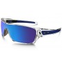 Oakley Turbine Rotor sunglasses Polished Clear frame / Sapphire Iridium lens