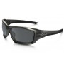 Oakley Valve Polarized sunglasses Matte Gray Smoke frame / Black Iridium Polarized lens