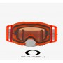 Oakley Front Line MX Goggles with Prizm Mx Bronze Lenses and B1b Orange Gunmetal Strap