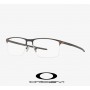 Oakleys Tie Bar 0.5 eyewear with Satin Light Steel Frame
