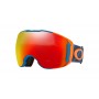 Oakley Airbrake XL PRIZM Snow Goggle Hazard Bar Iron frame / Prizm Snow Torch Iridium lens