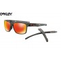 Oakley Crossrange sunglasses Gray Smoke frame / Prizm Ruby lens