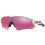 Oakley Radar EV Path PRIZM Field MLB Collection sunglasses Silver/red/dark blue frame / Prizm Baseball lens