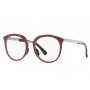 Oakley Top Knot eyeglasses Polished Brick Red frame / Clear lens