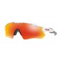 Oakley Radar EV Path Team Colors sunglasses Polished White frame / Prizm Ruby lens